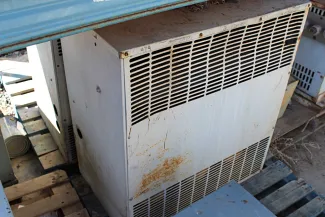 112.5 KVA Federal Pioneer Transformer 600-208Y/120 Volt