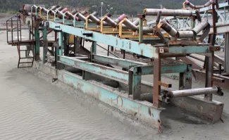 Overland 36 x 800 Feet Long Conveyor