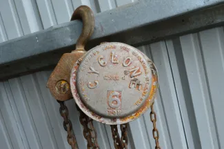 Columbus Mckinnon 6 Ton Cyclone Hand Chain Hoist