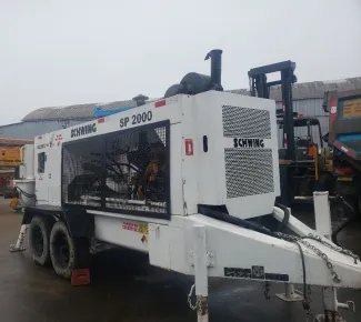 Schwing SP 2000 Stationary Concrete Pump