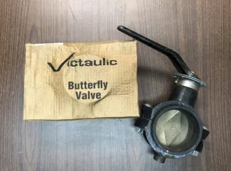 4" Victaulic Butterfly Valves
