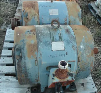 General Electric 100 HP Electric Motor