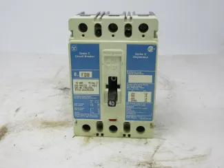 Disyuntor Westinghouse FDB3040L de 3 polos y 40 amperios