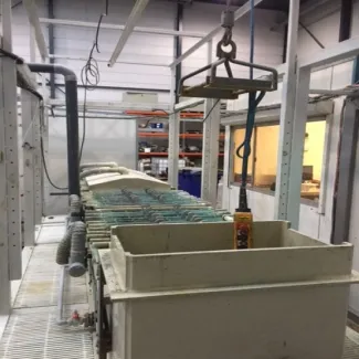 150 kg/Day Electrowinning Plant