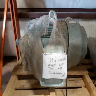 Westinghouse 125 HP 460 Volt Electric Motor
