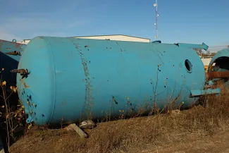 7 ft. dia. x 20 ft. high Air Receiver
