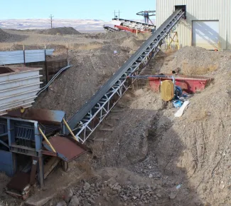 36 in. x 120 ft. Truss Conveyor