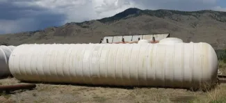 14,500 Gallon Fiberglass Tank