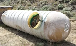 13500 Gallon Fiberglass Tank