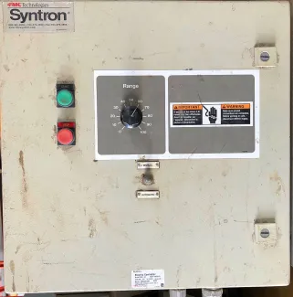 Syntron Vibrating Pan Controller