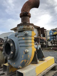 Warman 4 inch Rubber Lined Slurry Pump