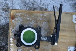3 in. Mas Hand Operated Butterfly Valve